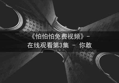 《怕怕怕免费视频》- 在线观看第3集 - 你敢挑战深夜的恐惧吗?