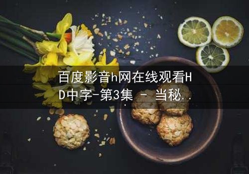 百度影音h网在线观看HD中字-第3集 - 当秘密揭开,谁能全身而退?
