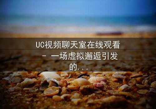 UC视频聊天室在线观看 - 一场虚拟邂逅引发的致命危机