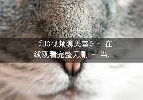 《UC视频聊天室》- 在线观看完整无删 - 当虚拟邂逅揭开致命真相